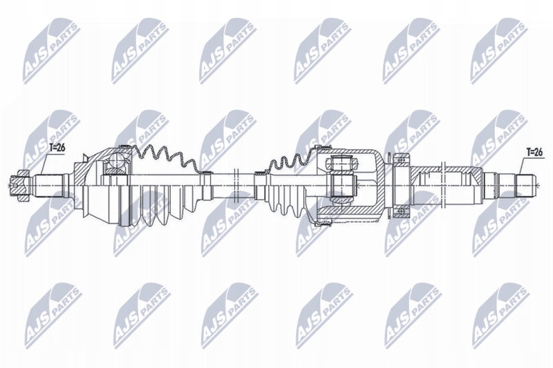 фото №3, Npw-bm-173 nty привідний вал привідна mini r56/r57 cooper d/sd 06-, clubman r55 coo