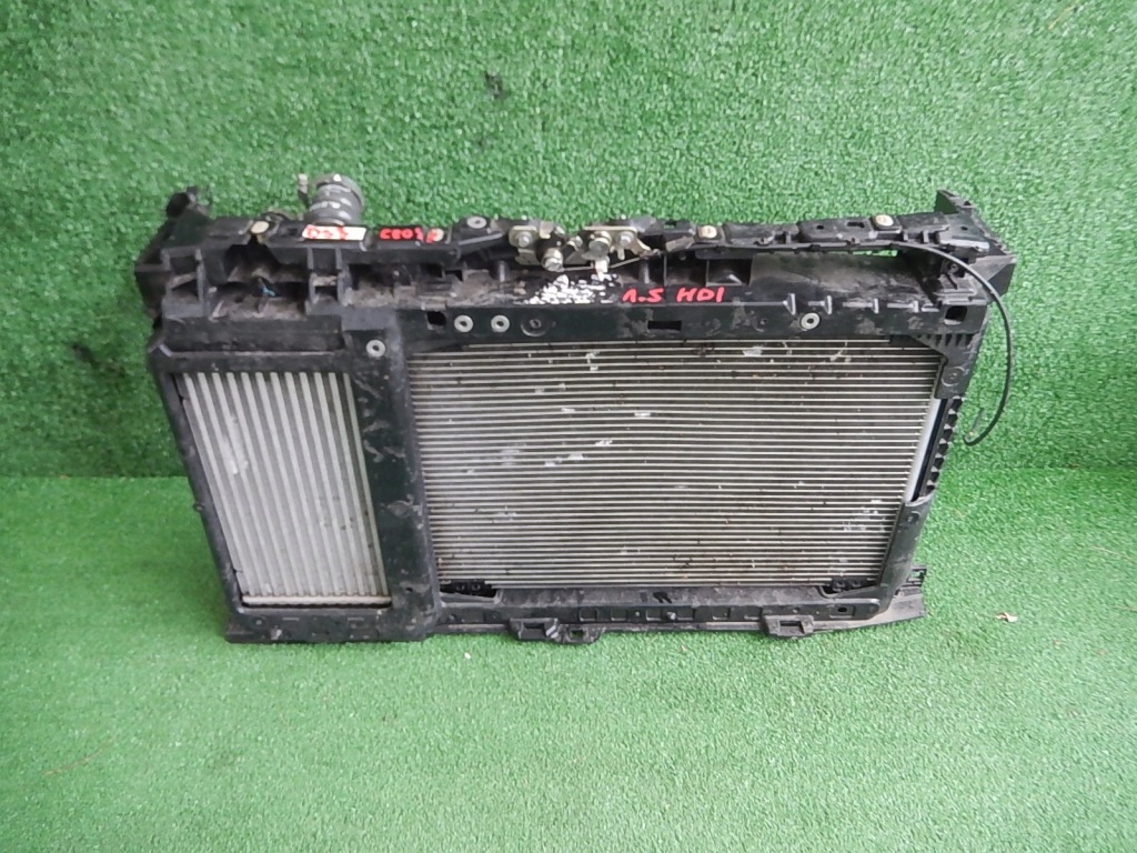 фото №1, Pas передний радиатор citroen ds3 crossback 1.5hdi