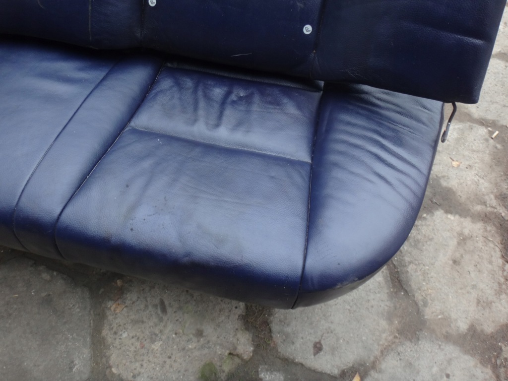 фото №11, Комплект сидений сиденья сиденья заднее сиденье задняя niebieska кожа bmw e60