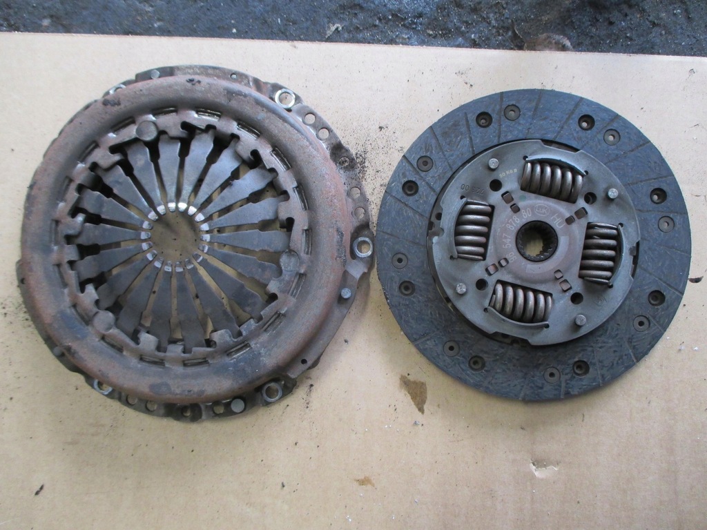 фото №1, Citroen c2 peugeot 1.4hdi диск прижим 9637569810