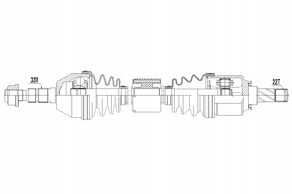 фото №8, Nty npw-pl-044 привідний вал привідна