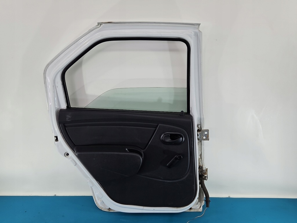 фото №10, Дверь задняя левая dacia logan i 05-14 sedan белый dv369