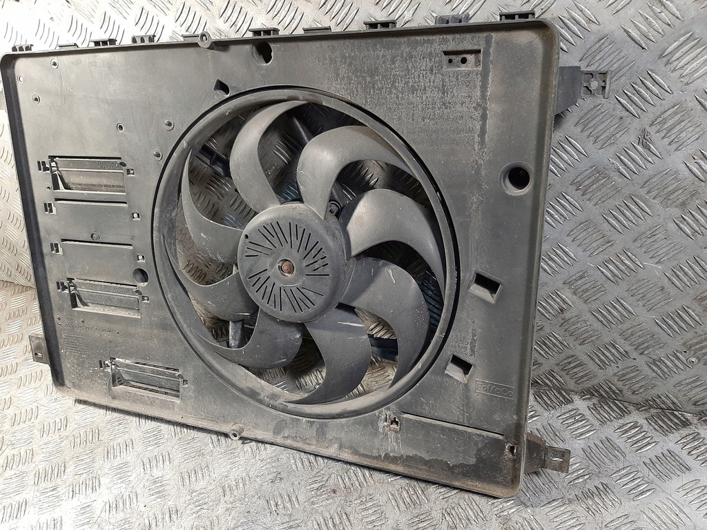 фото №10, Ford galaxy mk2 11r 2.0 tdci вентилятор радиатора