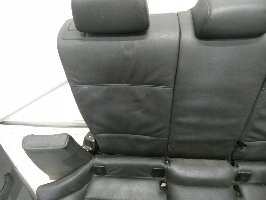 фото №10, Bmw x1 e84 сидіння оббивка шкіряний заднє сидіння czarna шкіра комплект