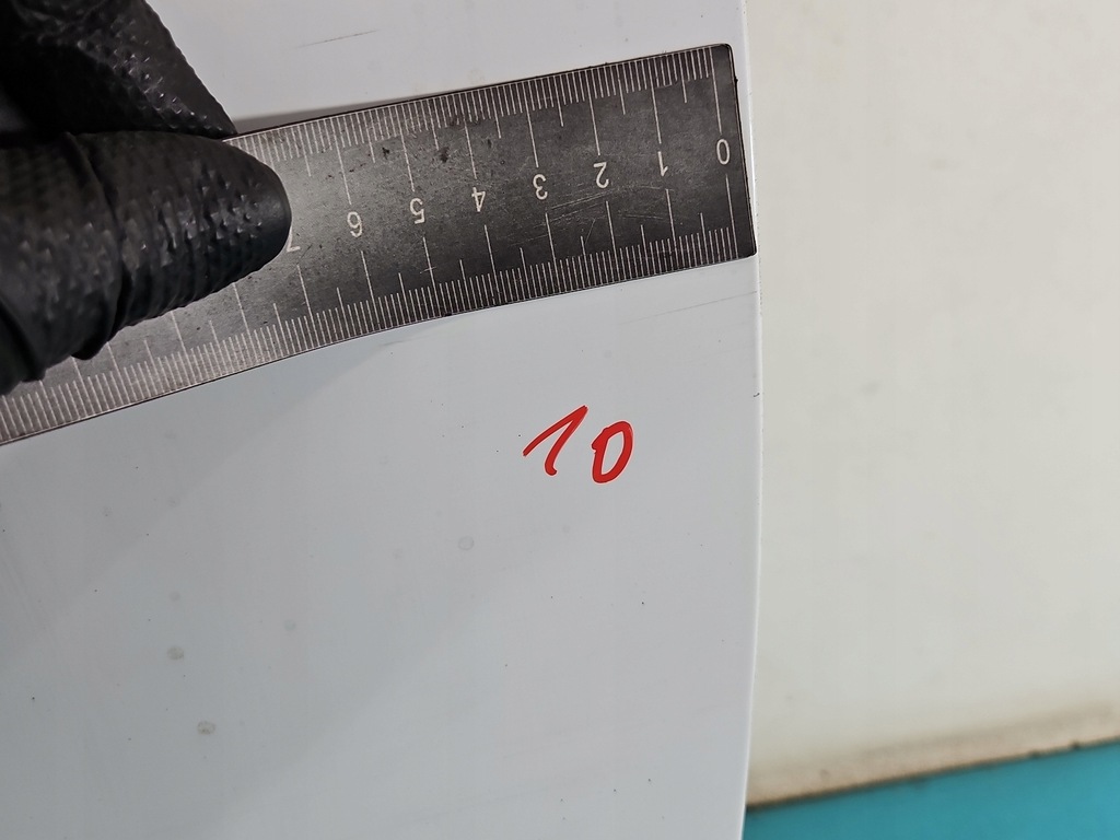 фото №12, Дверь перед правое пассажира dacia sandero ii 12-20 белый dv369