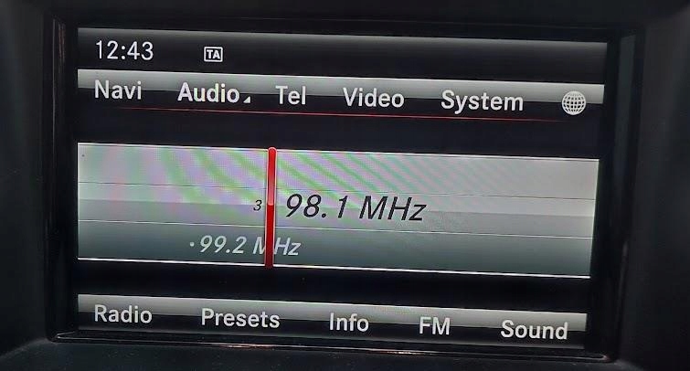 Купити Дисплей екран радіо навігації mercedes ml w166 a1729008500