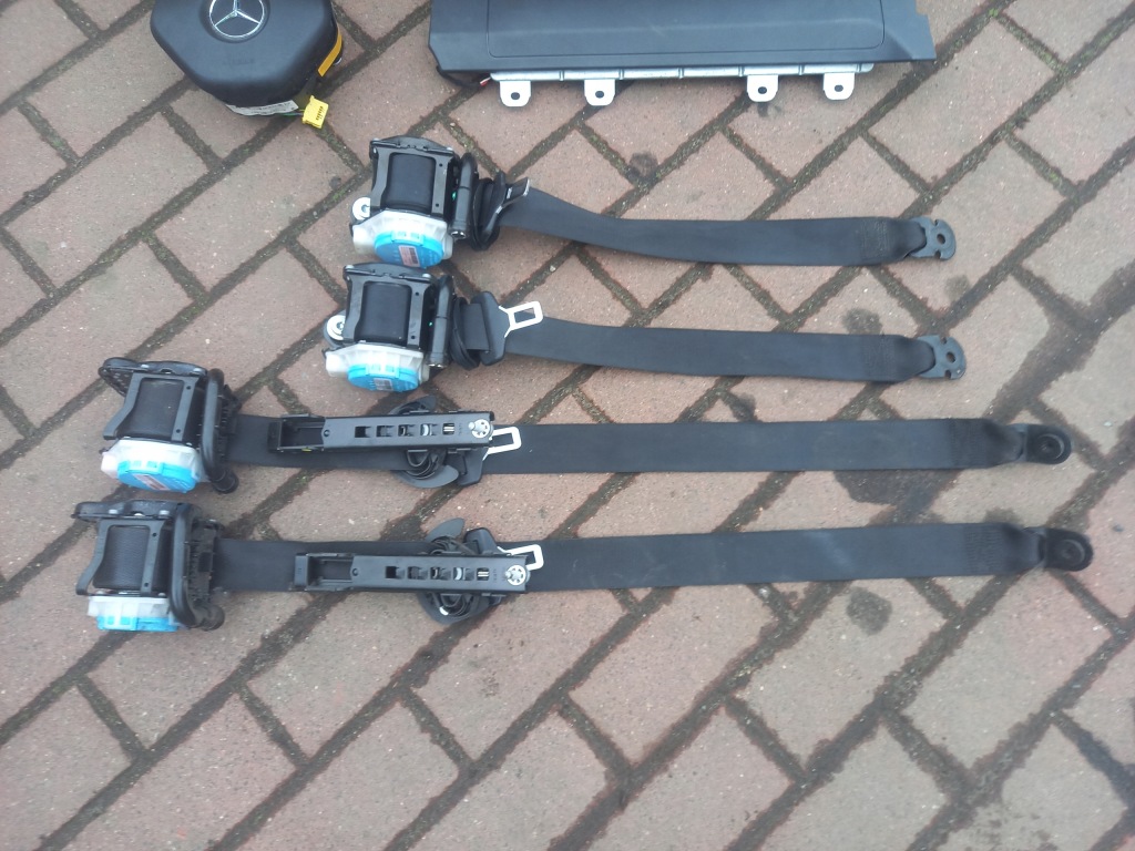 фото №9, Подушка безопасности консоль подушки безопасности ремни натяжители mercedes b klasa w246 оригинал