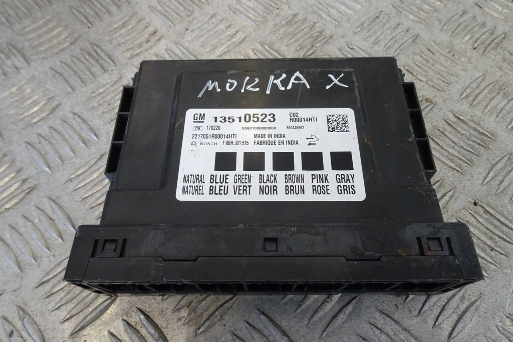 фото №1, Opel mokka x модуль комфорта 17-