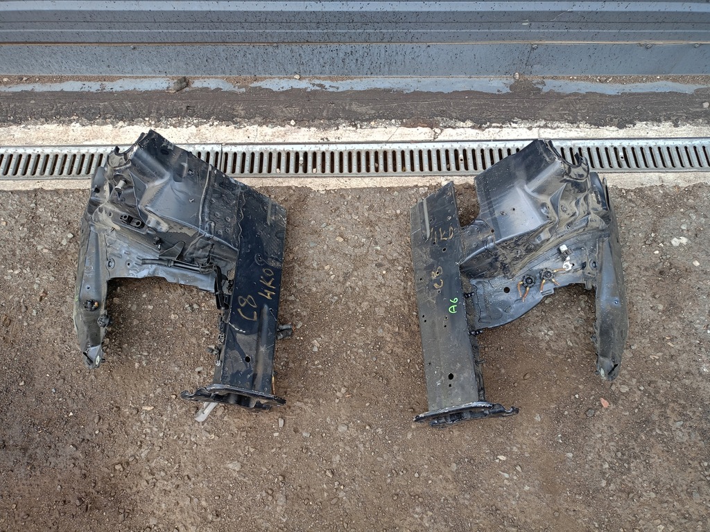 фото №1, Лонжерон чверть перед rh lh audi a6 c8 4k0