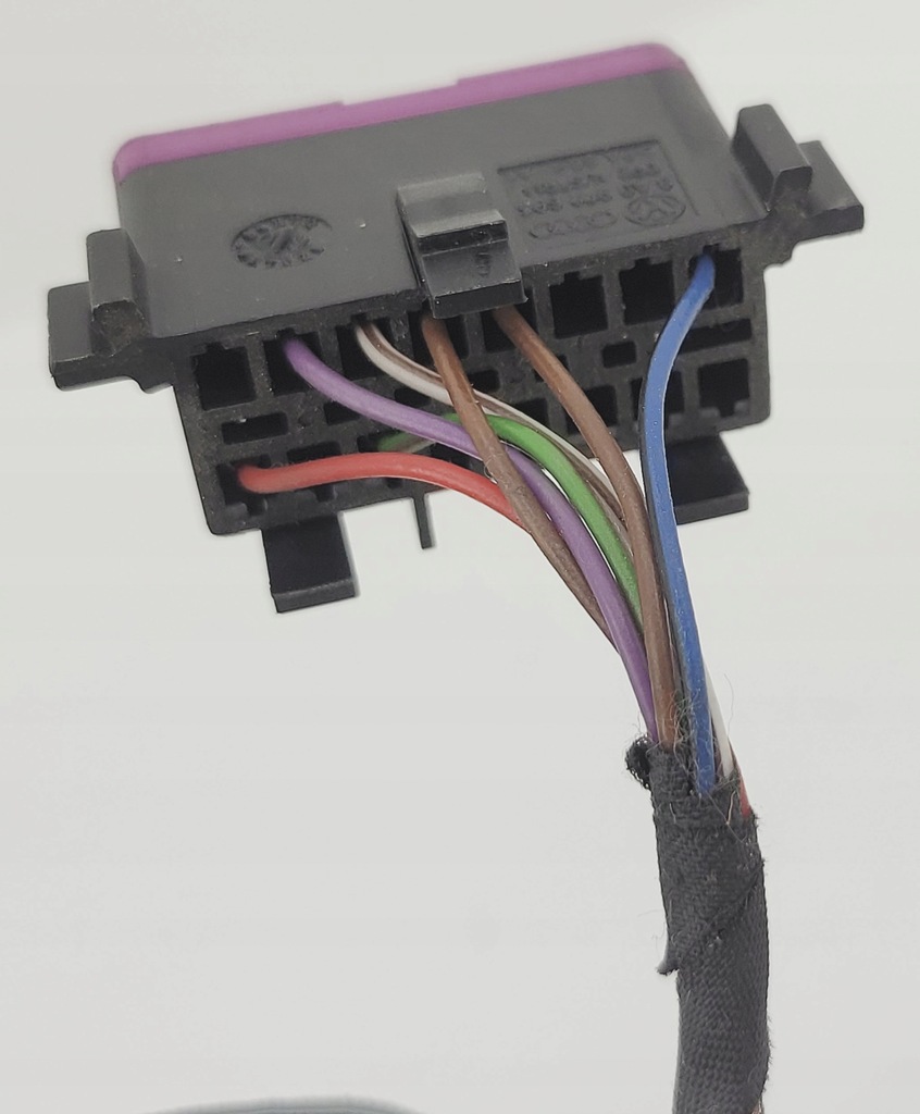 фото №6, Vw phaeton i lift штекер obd разъём диагностический 3a0972695