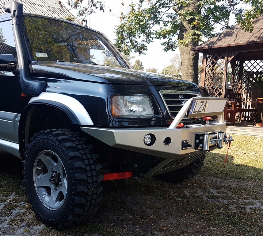 фото №10, Suzuki vitara long бампер сталевий передній rtech