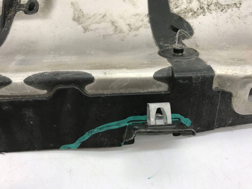 Porsche macan 95b накладка поперечина передній перед підсилювач верхній 95b805931f Доставка