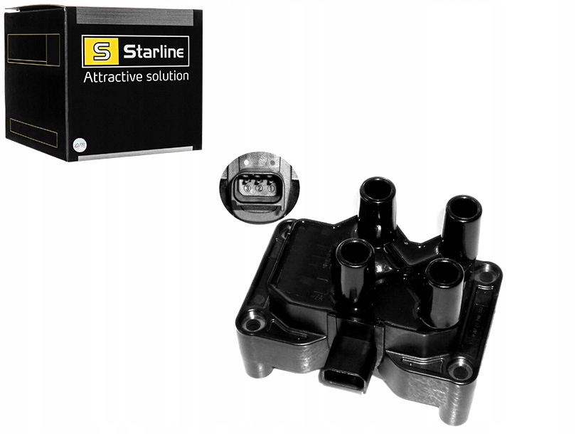 фото №1, Катушка зажигания ford fiesta mondeo iii 1.8 2.0 16v 2000 - starline