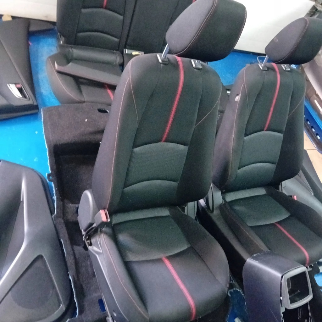 фото №13, Mazda 2 dj dl сиденья, сиденье салон комплект eu