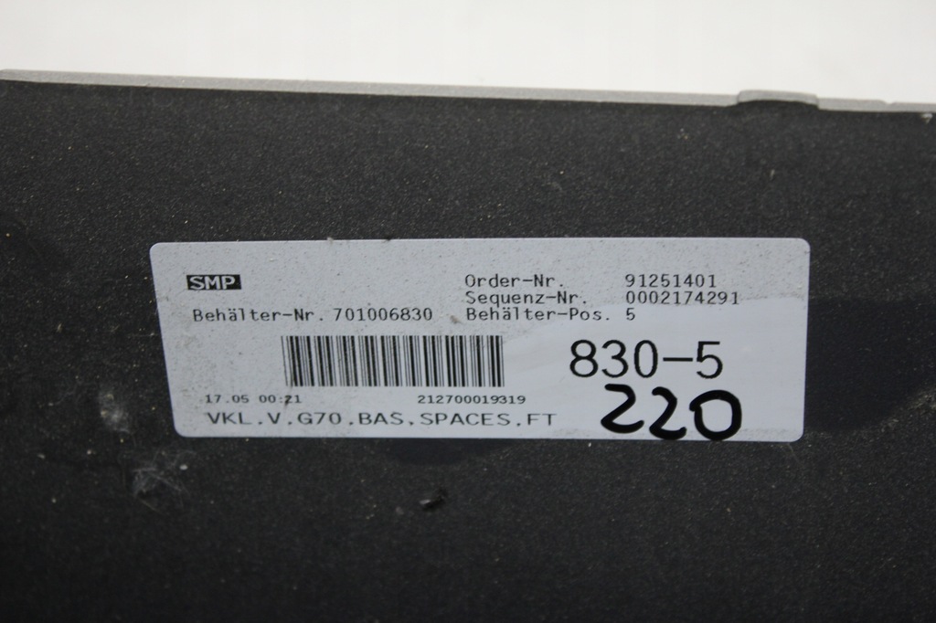 фото №12, Бампер перед bmw g70 eu c67 spacesilver