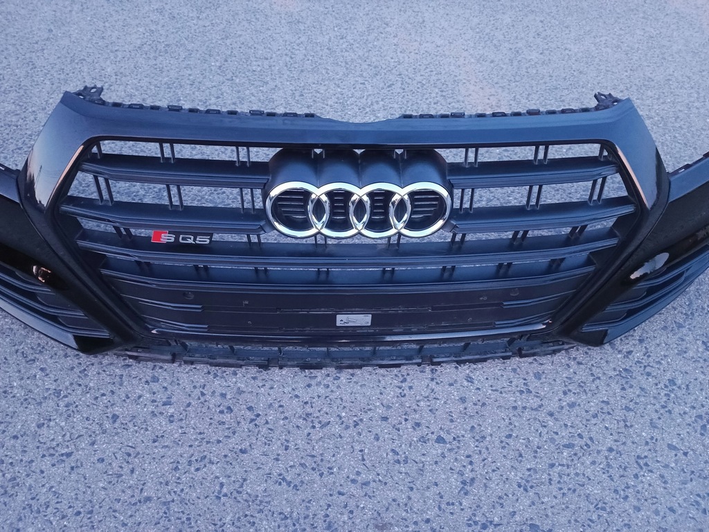 фото №10, Audi sq5 q5 80a black решётка радиатора решётка радиатора бампер передний перед