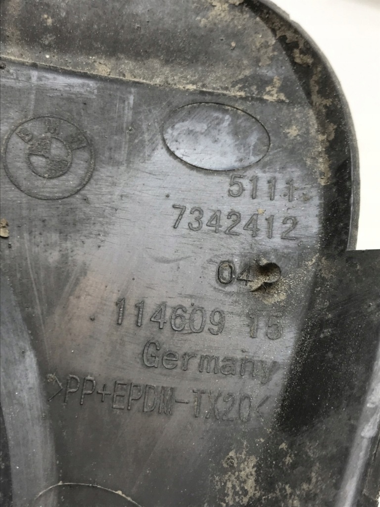 Bmw 5 f10 f11 решітка бампера праві перед 7342412 Київ