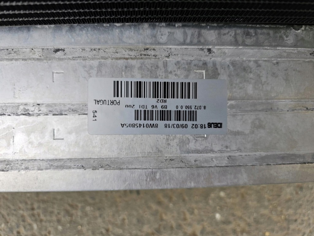 Радиатор вентиляторы ремень передний усилитель балка audi a6 c8 4k 286 km с Разборки