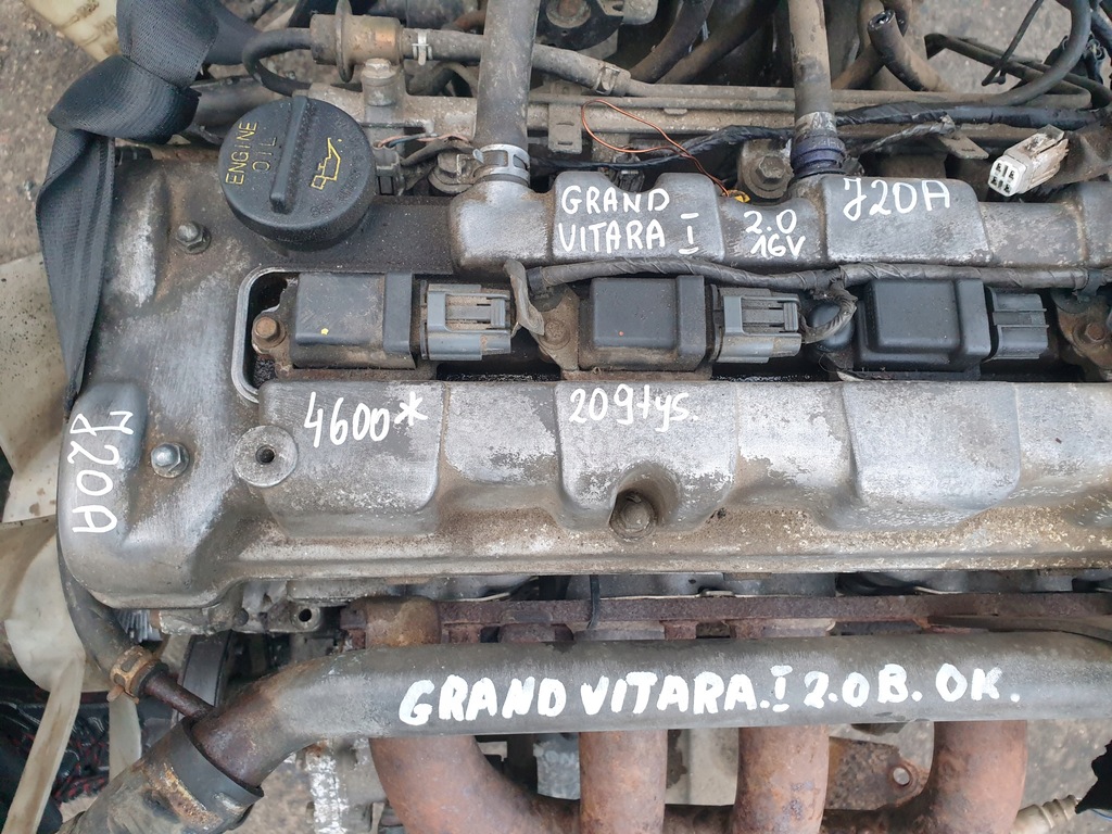 фото №8, Двигун блок двигуна suzuki grand vitara i 2.0 бензин j20a