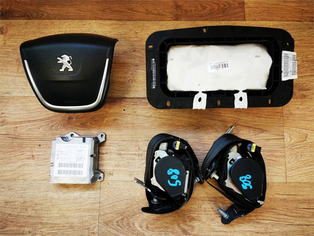 фото №1, Peugeot 508 i подушка безопасности подушки безопасности натяжители комплект