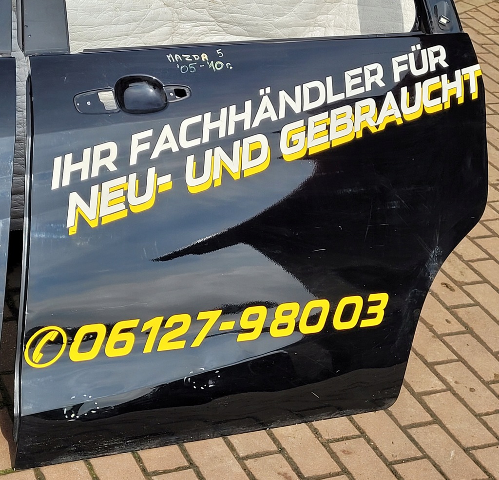 фото №6, Mazda 5 05-10 двері ліва перед + задня