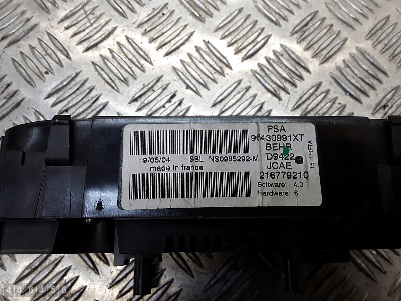 2004 peugeot 307 модуль керування кондиціонер 216673905 Київ