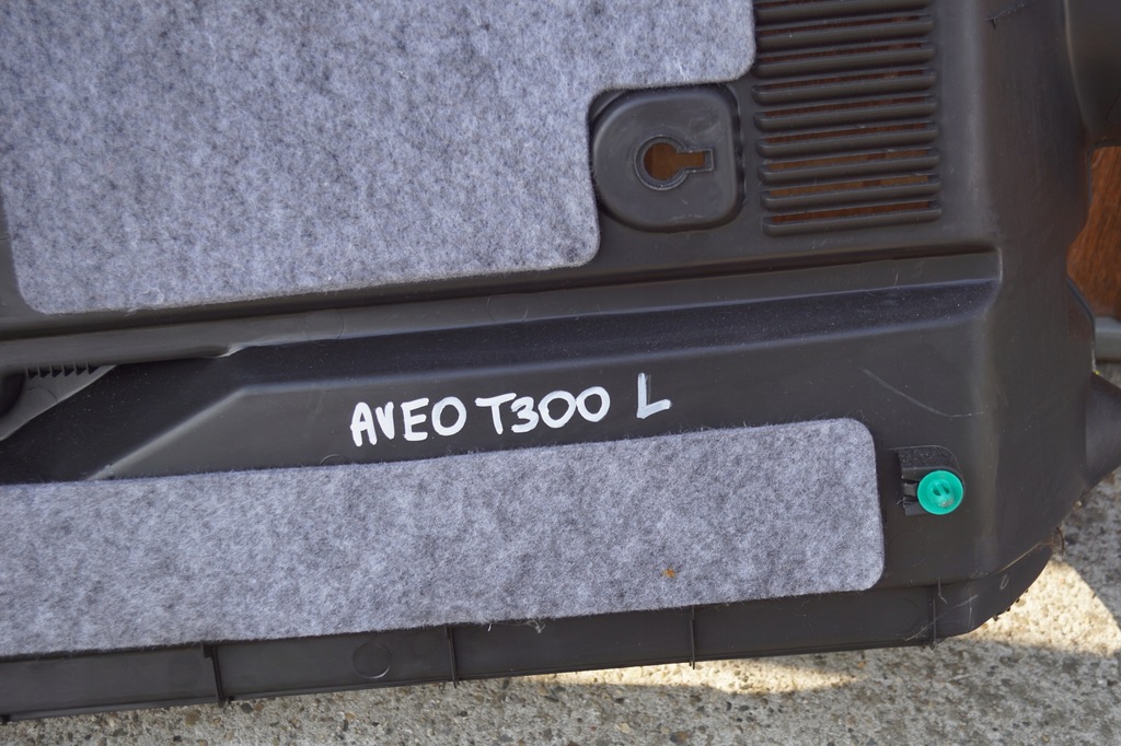 фото №7, Обивка багажника левая chevrolet aveo t300