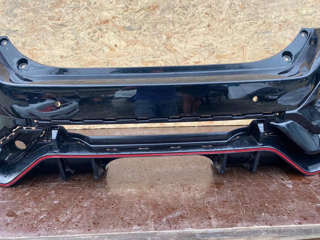 фото №7, Бампер задняя задний honda civic x r type накладка бампер спойлер