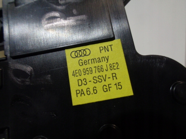 фото №9, Блок керування сидіння правий перед a8 d3 03-10 amaretto 4e0959766j