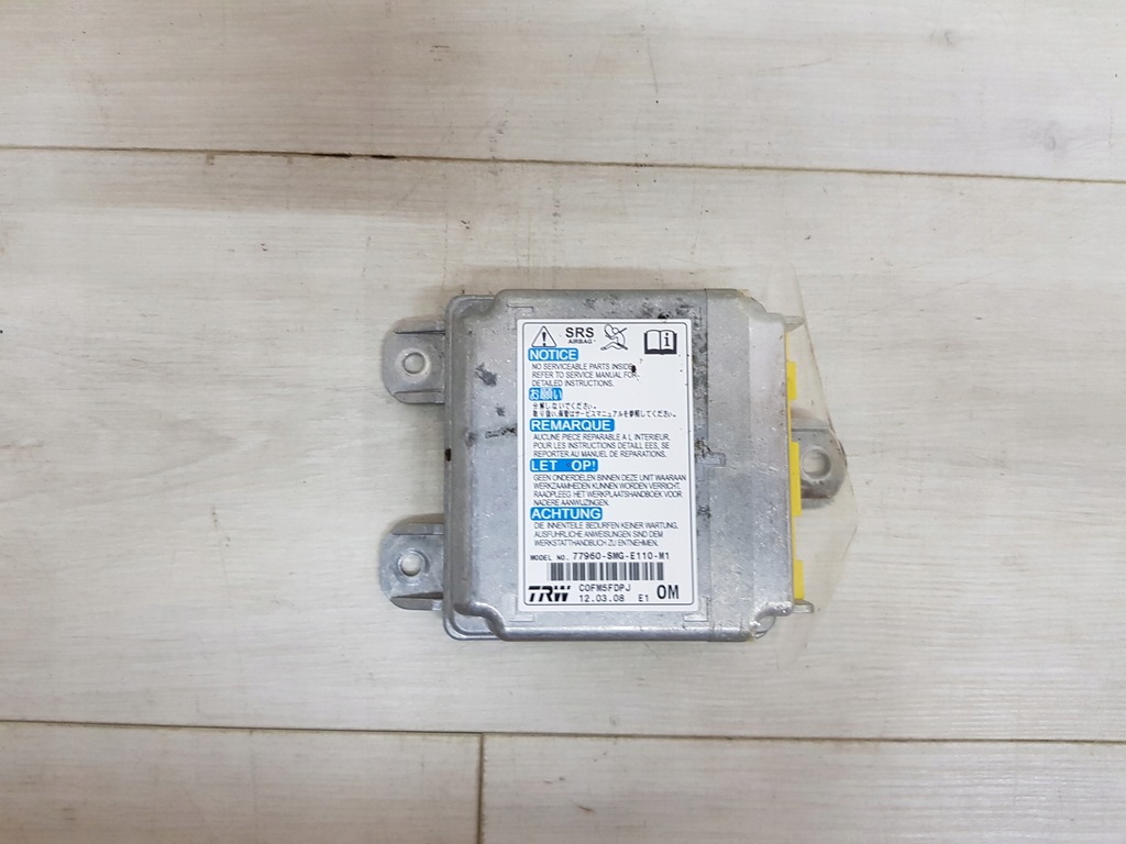 фото №1, Модуль датчик подушка безпеки srs honda civic viii 05-11
