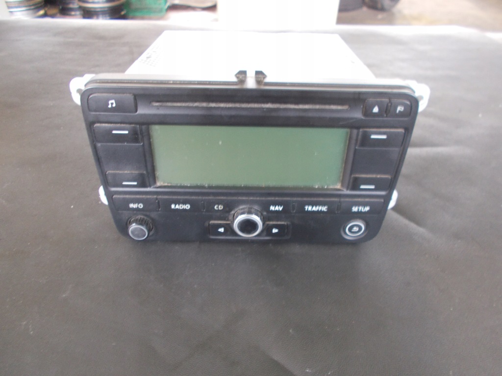 фото №1, Радіо cd vw touran golf v