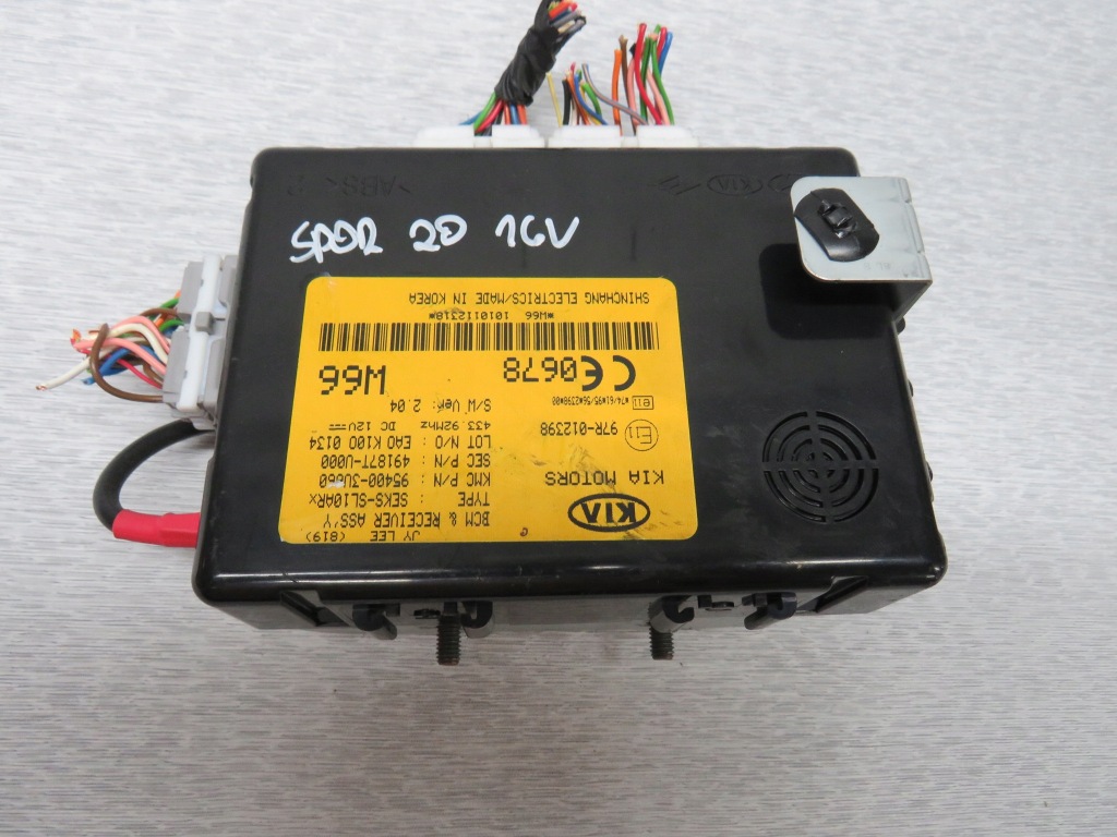 фото №1, Kia sportage iii модуль блок управления bcm 95400-3u660