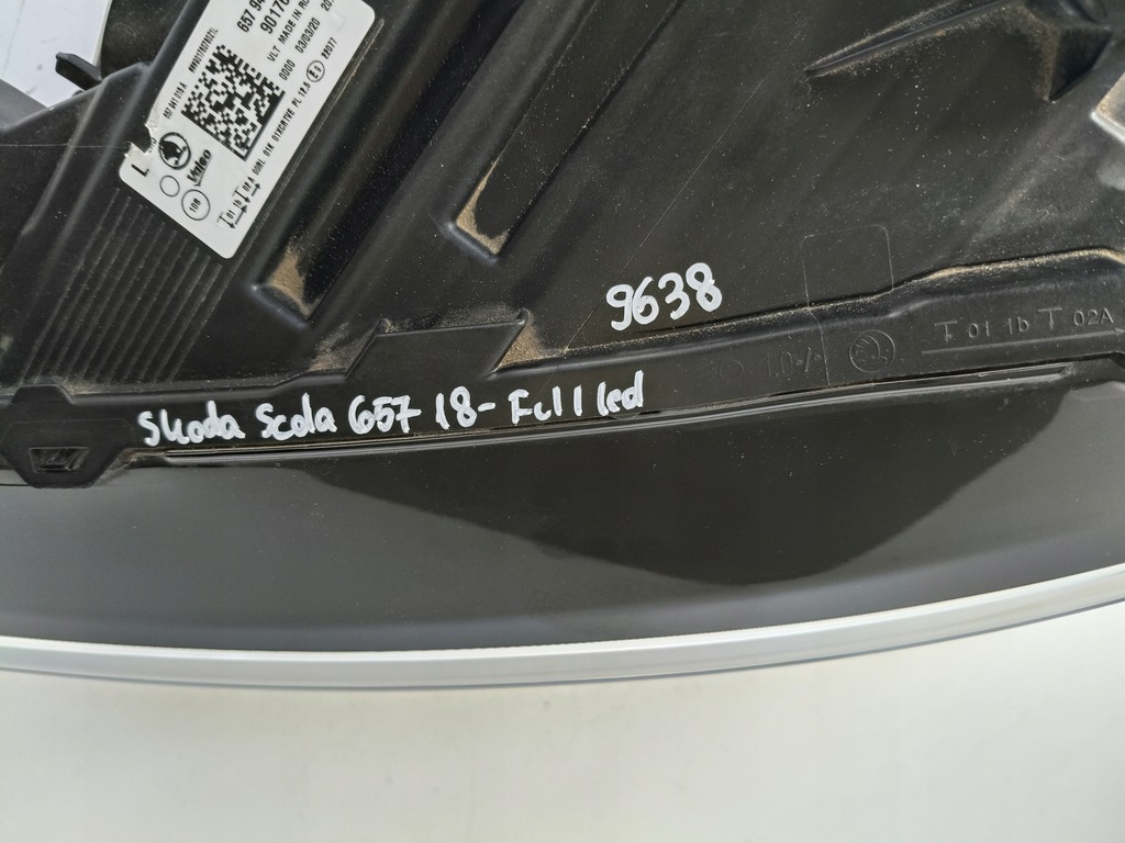 фото №8, Лампа ліва фара skoda scala 657 18- full led