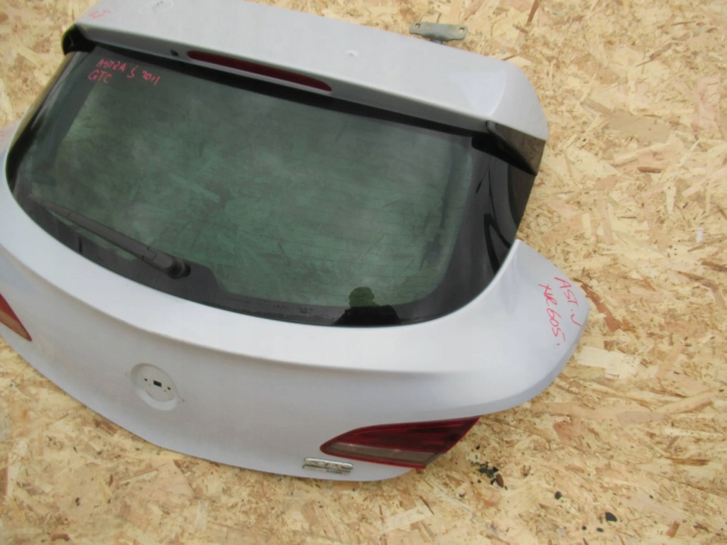 фото №6, Крышка багажника задняя opel astra j gtc