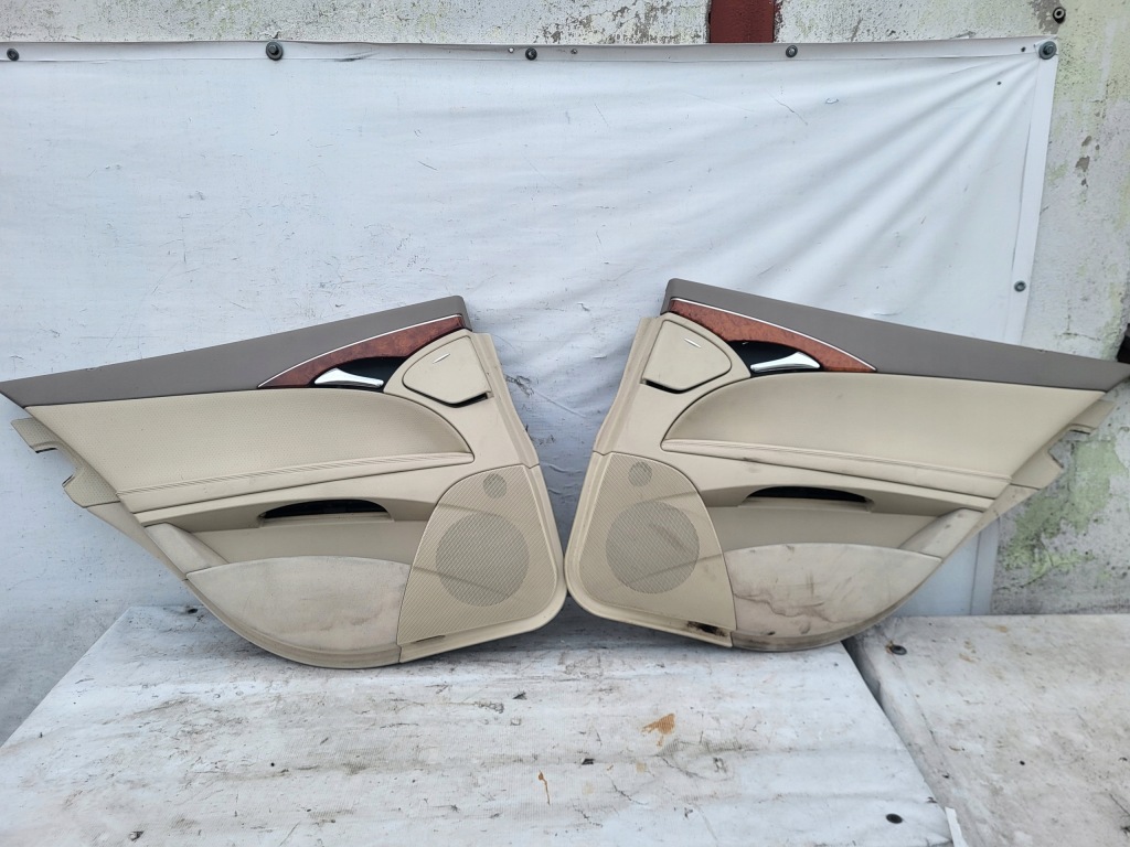 фото №8, Сиденья заднее сиденье ремни обшивки kpl кожа mercedes e-klasa w211 sedan