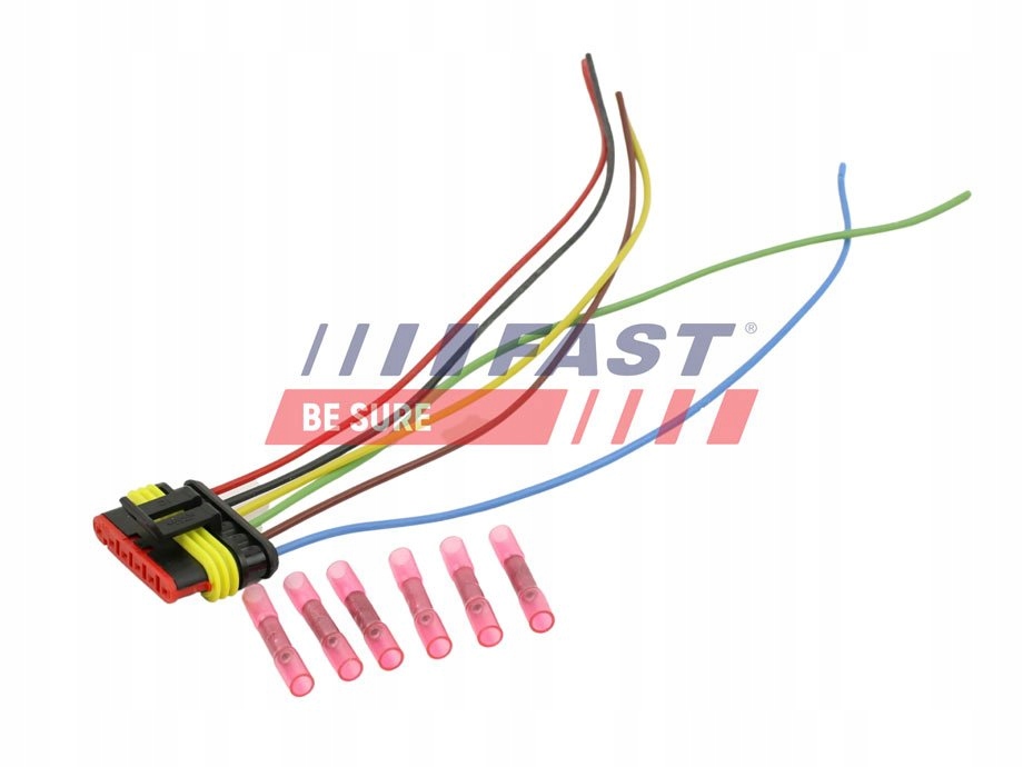 фото №1, Штекер проводка fiat ducato 02 лампа задня