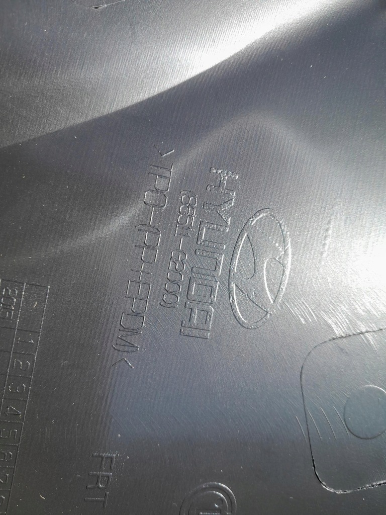 Hyundai ioniq 16- бампер перед передний оригинал с Разборки