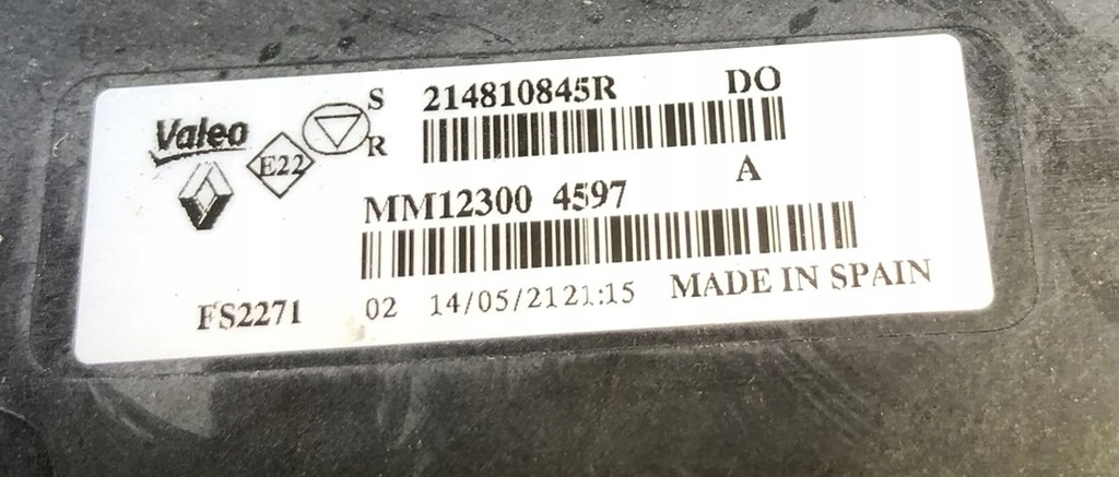 фото №6, Радіатор 214810845r 214104822r 214105837r 921005412r arkana 1.6 гібрид