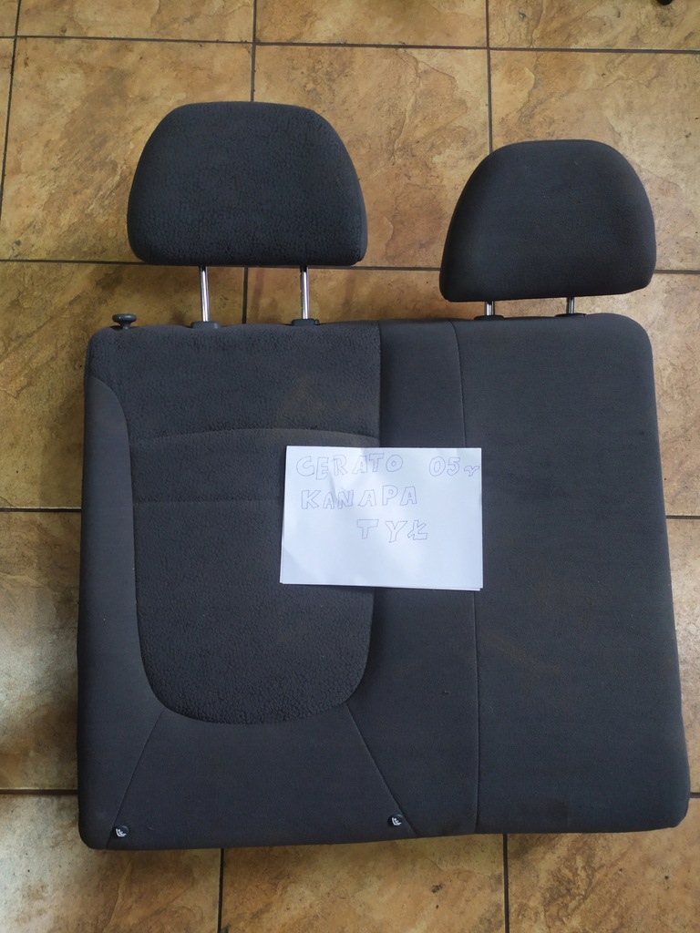 фото №7, Заднее сиденье задняя kia cerato 1.5crdi 05