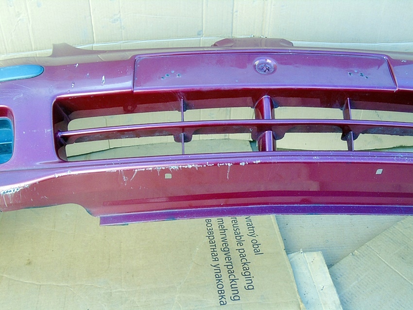 фото №8, Бампер перед передний nissan almera tino 2002 2.2 di bordowy