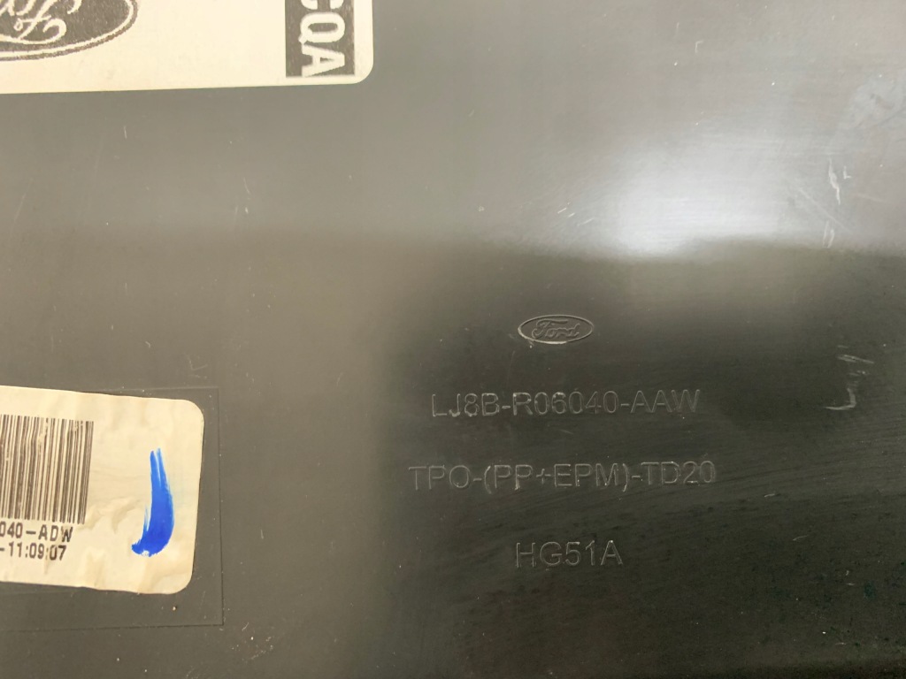 фото №15, Ford mustang mach-e 2021r бардачок пасажира панелі приладової панелі консолі ory