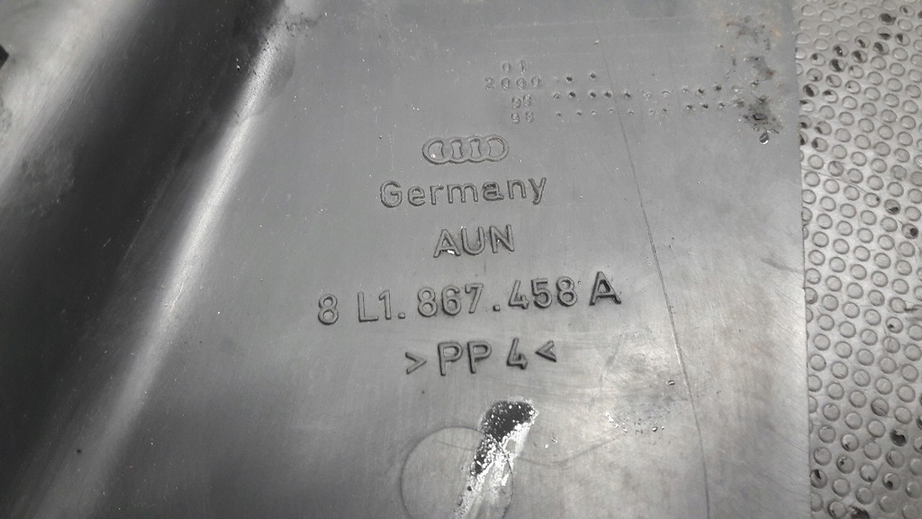 фото №10, 8l1867458a захист поріг правий перед audi a3 8l
