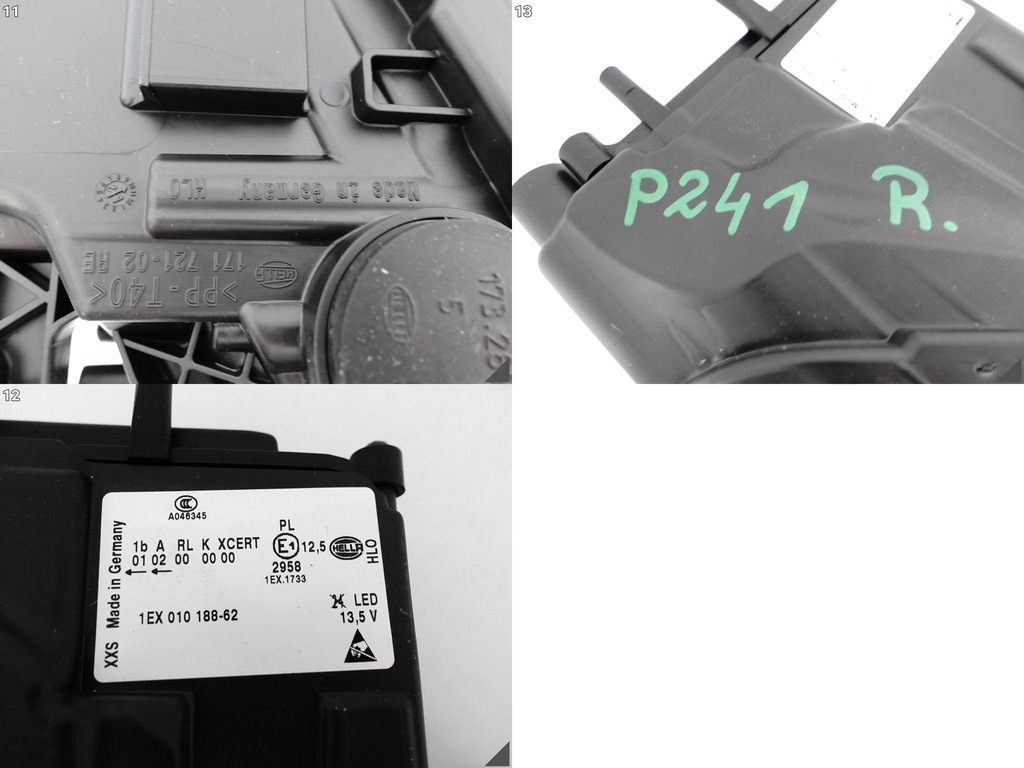 фото №12, Audi a8 s8 d4 4h0 przed liftem 09-13 full led лампа правая перед nowa hella