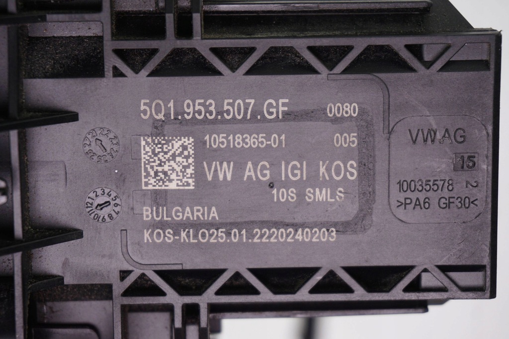 фото №8, Лента шлейф подушка безопасности переключатели vw skoda 5q1953507gf 5q1953549f