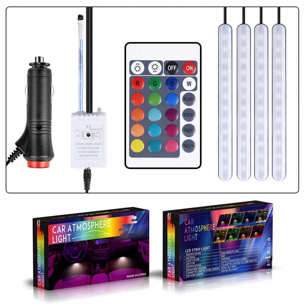 фото №6, Лампа atmosfery автомобілів молдинг led декоративна