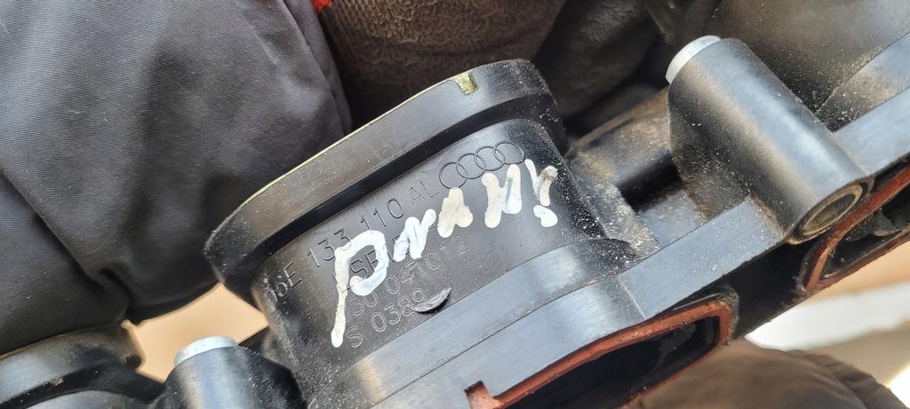 фото №11, S4 b8 lift коллектор всасывающий правый 3.0 tfsi a6 c7 4g a7 sq5 s5 06e133110al