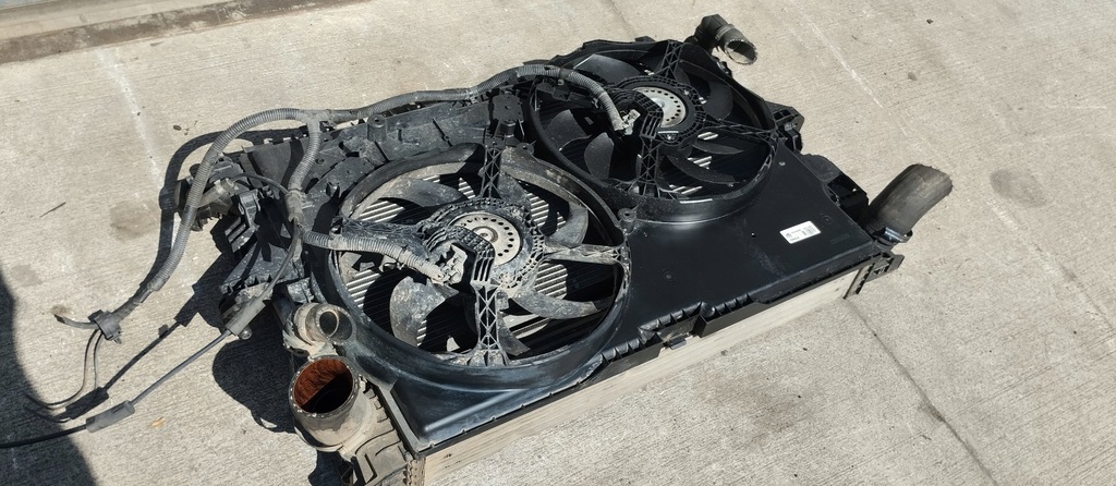 фото №11, Радіатор комплект радіатор вентилятор fiat ducato iii 2.2 hdi 14- оригінал