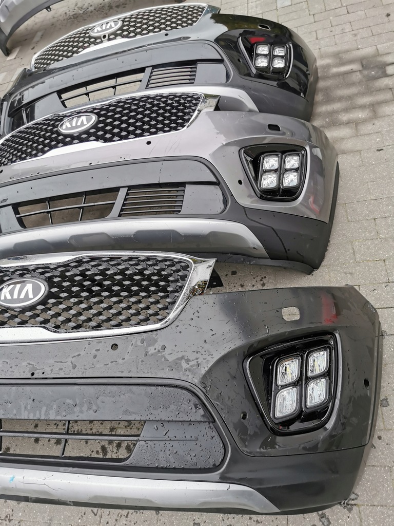 фото №1, Kia sorento 2017 бампер передній gt-line