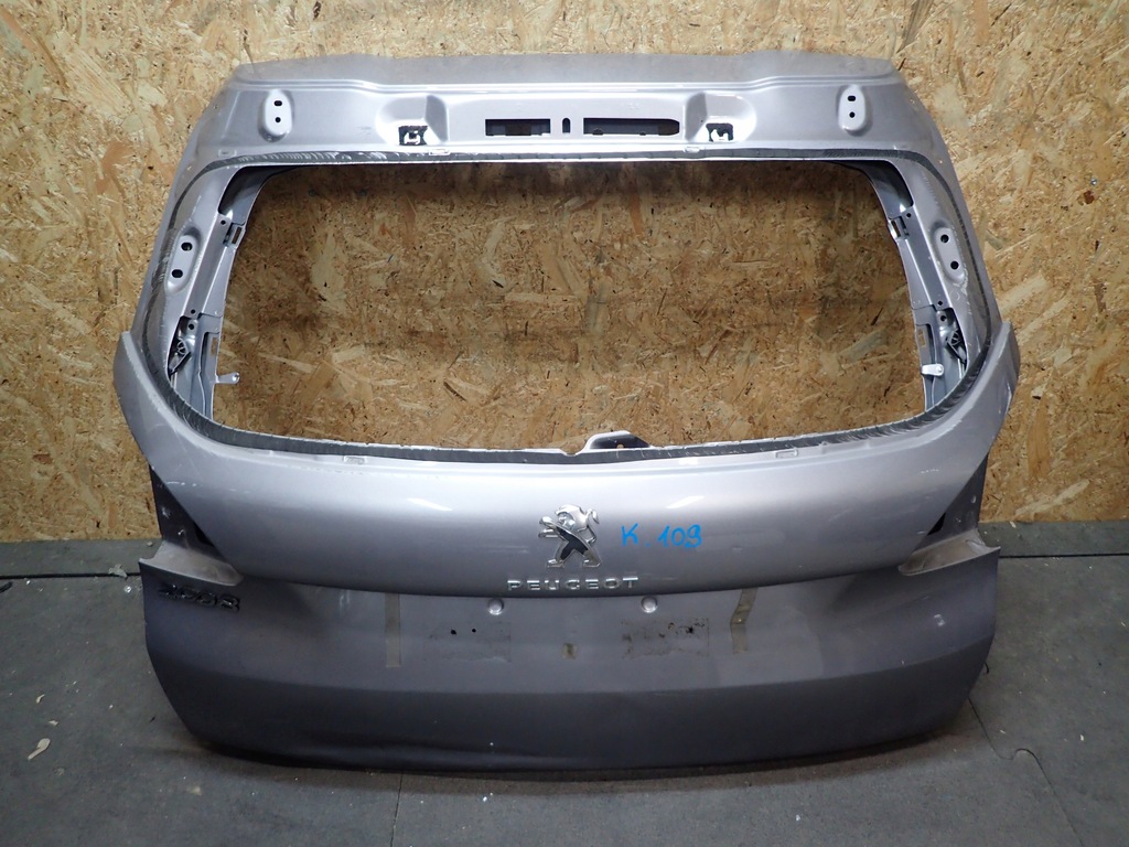 фото №1, Крышка багажника задняя peugeot 2008 i 1