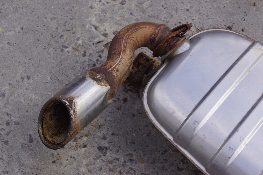 фото №11, Выхлоп гаситель конечный audi q7 4l 4.2 fsi